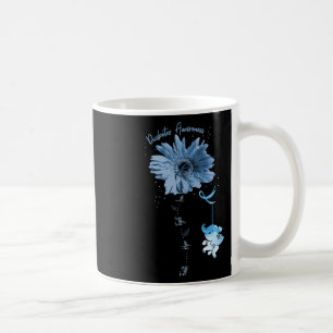 Faith Hope Fight Liebe Elephant Sunflower Diabetes Kaffeetasse