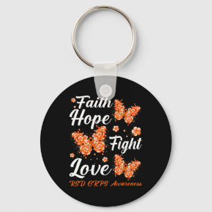 Faith Hope Fight Liebe RSD CRPS Awarfly Schlüsselanhänger
