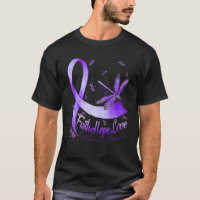 Faith Hope Liebe Alzheimer's Awareness Dragonfly