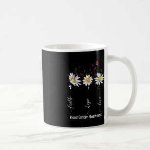 Faith Hope Liebe Bluterkrankungen Bewusstsein Blum Kaffeetasse
