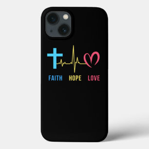 Faith Hope Liebe Christlich Heartbeat  Case-Mate iPhone Hülle