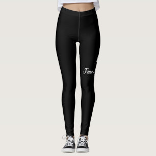 Faith Hope Liebe Cross Anchor Herz Jesus Leggings