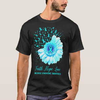 Faith Hope Liebe Digeorge Syndrome Awareness Survi T-Shirt