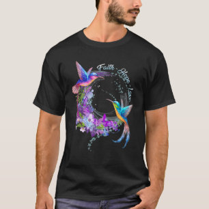 Faith Hope Liebe Hummingbird Hummingbird Picture B T-Shirt
