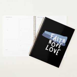 Faith Hope Liebe - Inspiration für Christliches Zi Planer