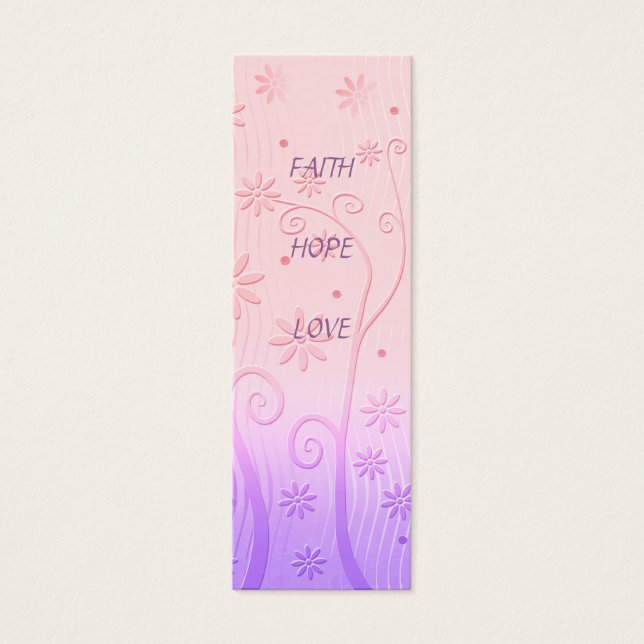 Faith Hope Liebe - Lesezeichen (Vorderseite)