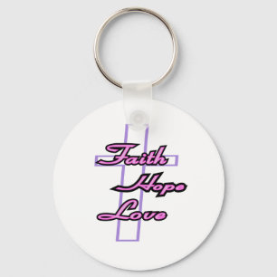 Faith Hope Liebe Schlüsselanhänger