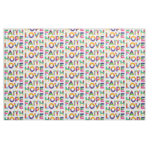 Faith Hope Liebe Stoff