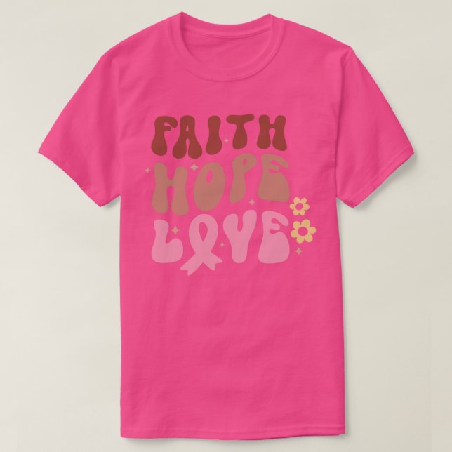 Faith Hope Liebe T-Shirt (Design vorne)