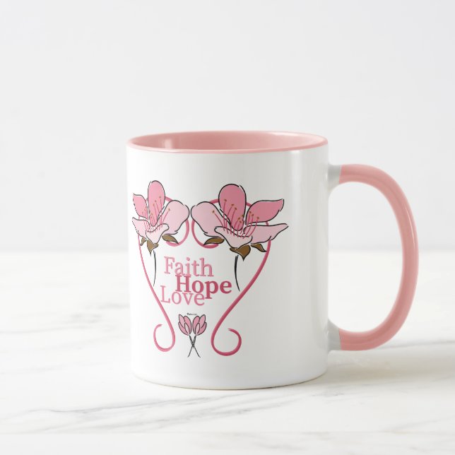 FaItH, HoPe & Liebe Tasse (Rechts)