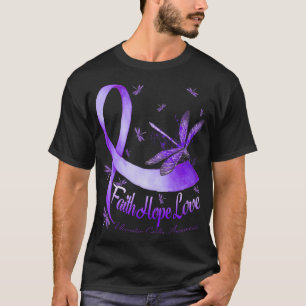 Faith Hope Liebe Ulcerative Colitis Awareness Drag T-Shirt