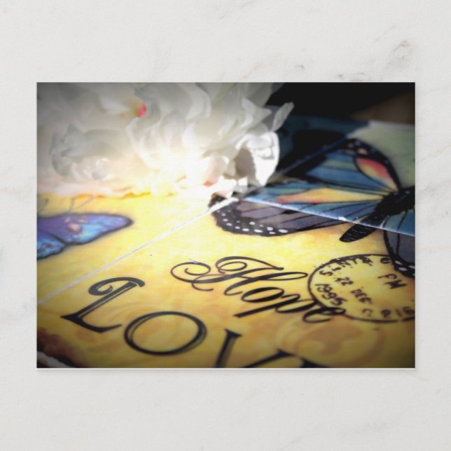 Faith, Hope, Love Postcard Postkarte (Vorderseite)