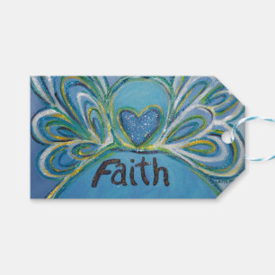 Faith Inspirational Word Custom Card Gift Tags Geschenkanhänger