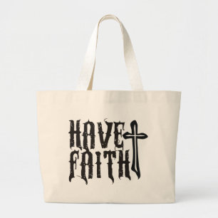 Faith Jumbo Stoffbeutel