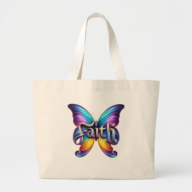 Faith Jumbo Stoffbeutel (Vorne)