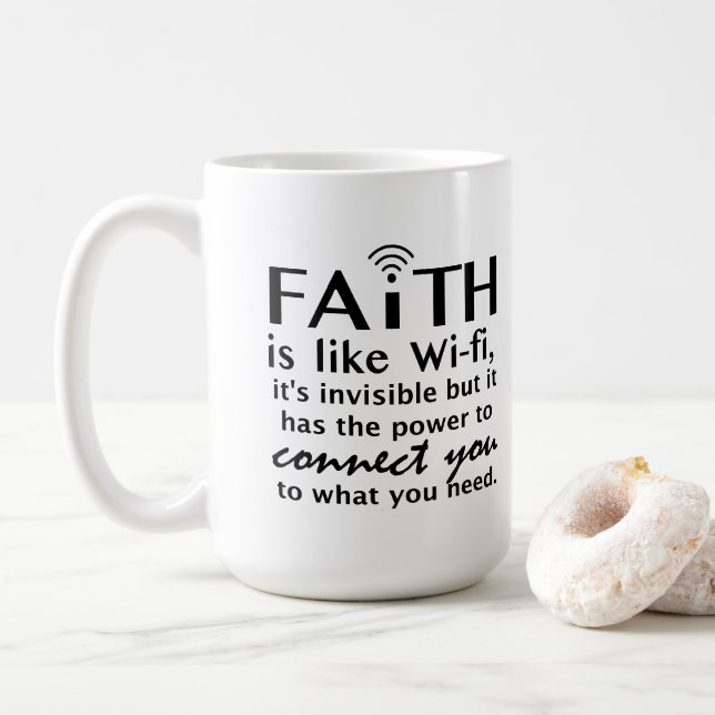 Faith Kaffeetasse (Mit Donut)