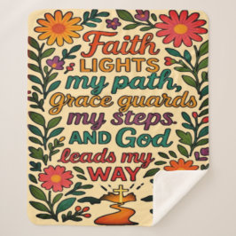 Faith Lights My Path Christian Art - Inspirationa Sherpadecke