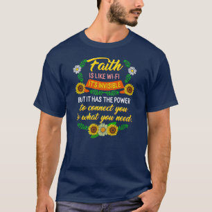 Faith like Wi Fi Christlich Religious Mother T-Shirt