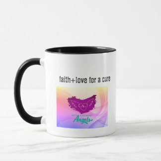 Faith + Love Rett-Syndrom-Bewusstseins-Tasse Tasse