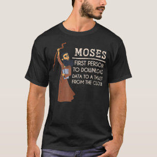 Faith Moses Bible Verse Funny Christliches Geschen T-Shirt
