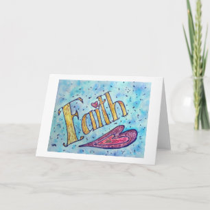 Faith Note Card Karte