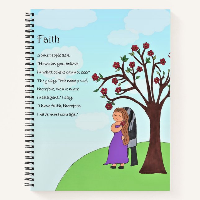 Faith-Notebook Notizbuch (Vorderseite)