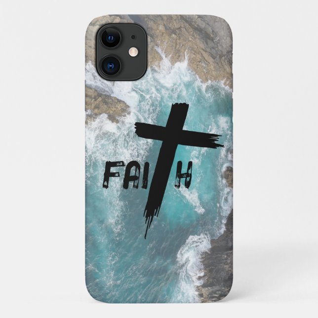 FAITH Ocean IPhone Case (Rückseite)
