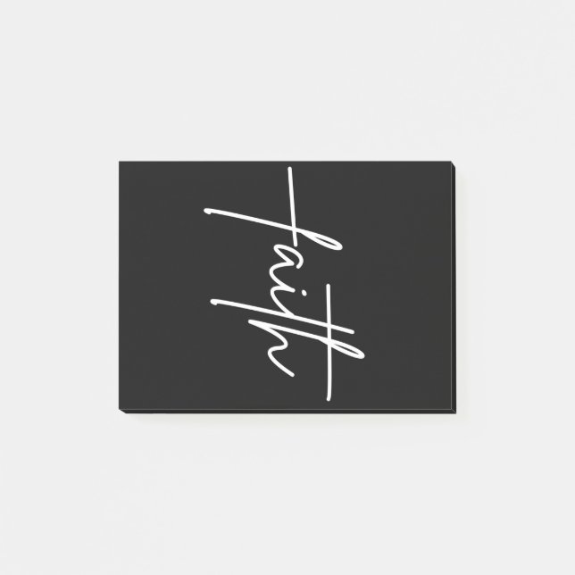 Faith Post-it Klebezettel (Vorderseite)