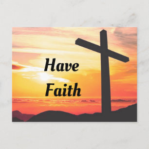 Faith Postcard Postkarte