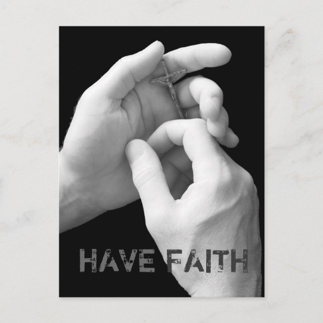 Faith Postcard Postkarte (Vorderseite)