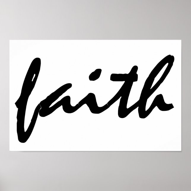 Faith Poster (Vorne)