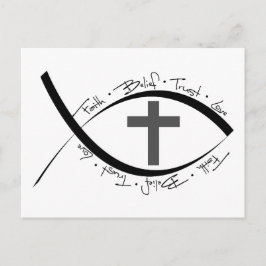 Faith Postkarte