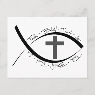 Faith Postkarte