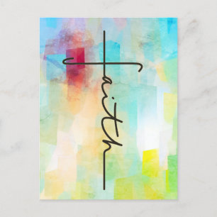 Faith Postkarte