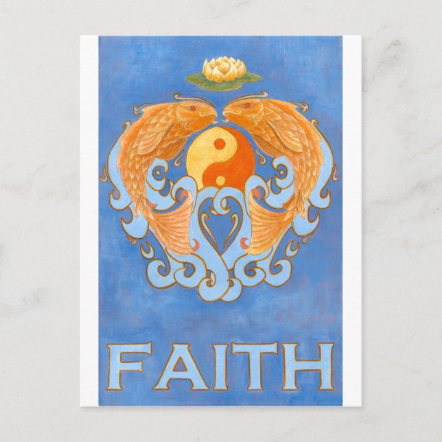 Faith Postkarte (Vorderseite)