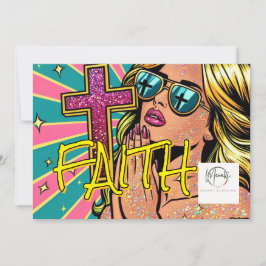 faith Print Einladung