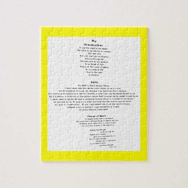 Faith Puzzle (Vertikal)