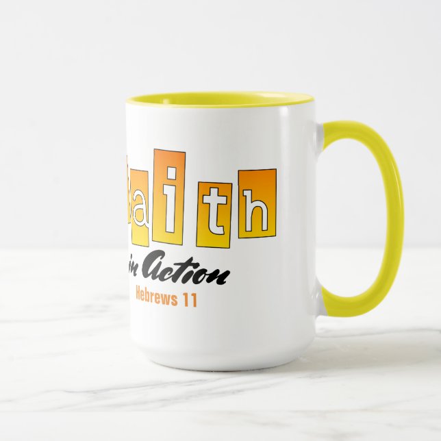 Faith-Ringer-Tasse Tasse (Rechts)