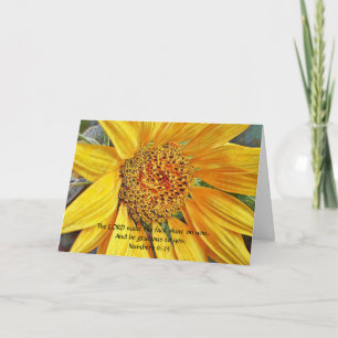Faith Sessings Sonnenblumen Blume Note Card Karte