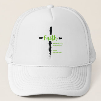 Faith-Spender-Bewusstseins-Held-Support-Dankbar-Un Truckerkappe