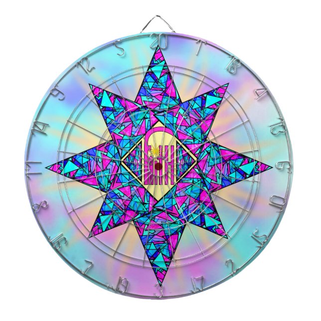 Faith ~ Star Dartscheibe (vorne)