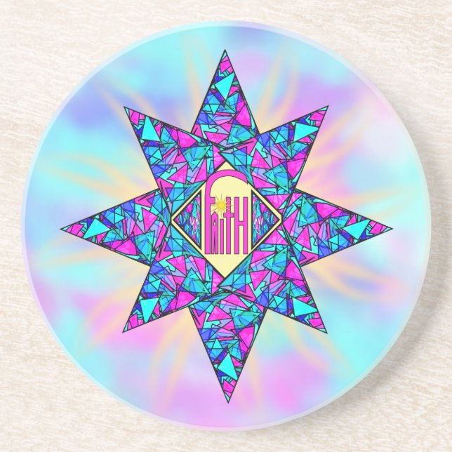Faith ~ Star Getränkeuntersetzer (Vorne)