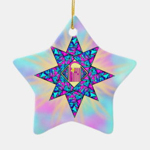 Faith ~ Star Keramik Ornament