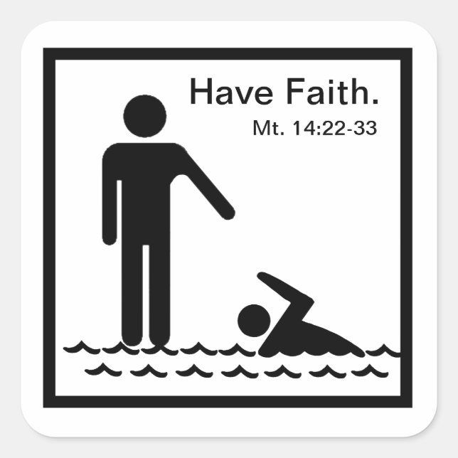 Faith Sticker (Vorderseite)
