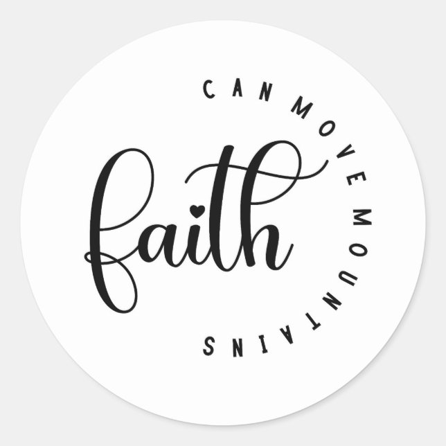 Faith Stickers (Vorderseite)