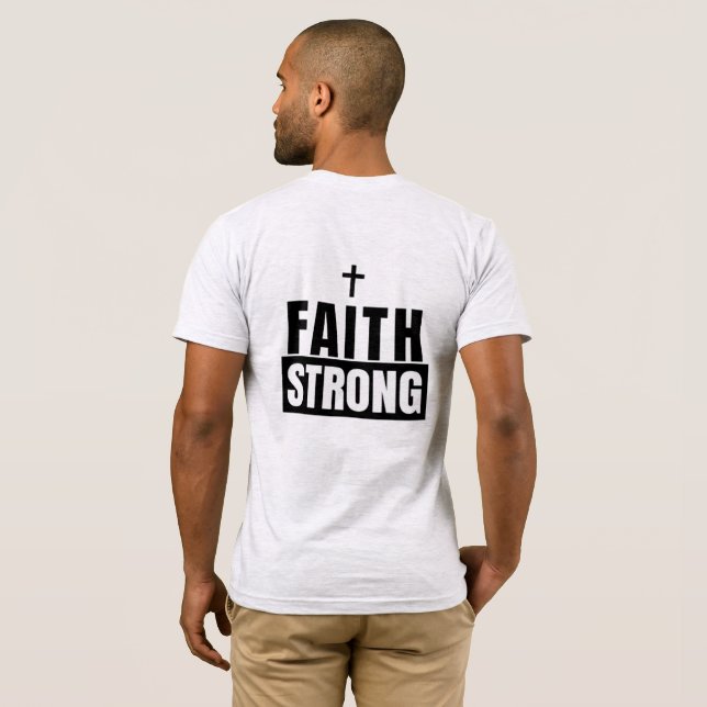 Faith Strong Light T - Shirt (Schwarz voll)