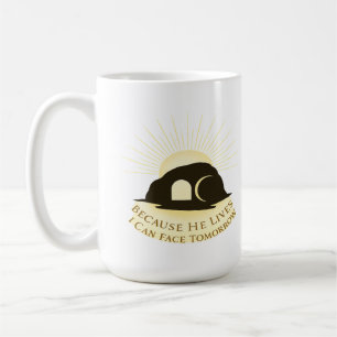 Faith Sunrise Ostern 2026 Tasse — Christliches Ges