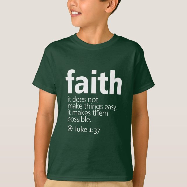 Faith T-Shirt (Vorderseite)