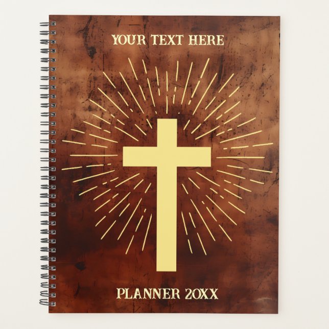Faith Template Planer personalisieren Sie den gesa (Vorderseite)