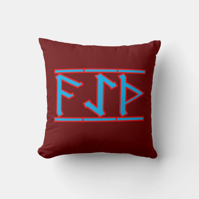 FAITH Throw Kissen (Vorderseite)